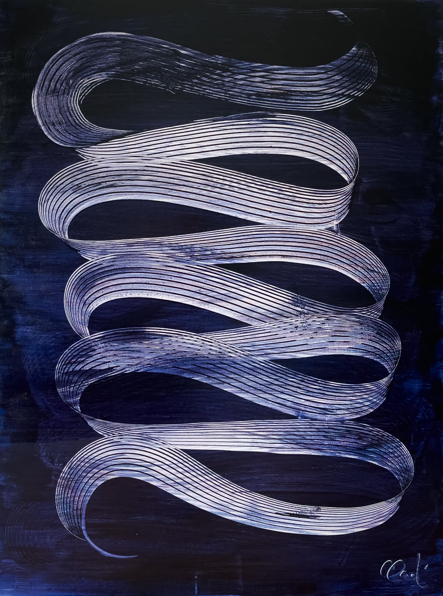 Azul Original Painting
