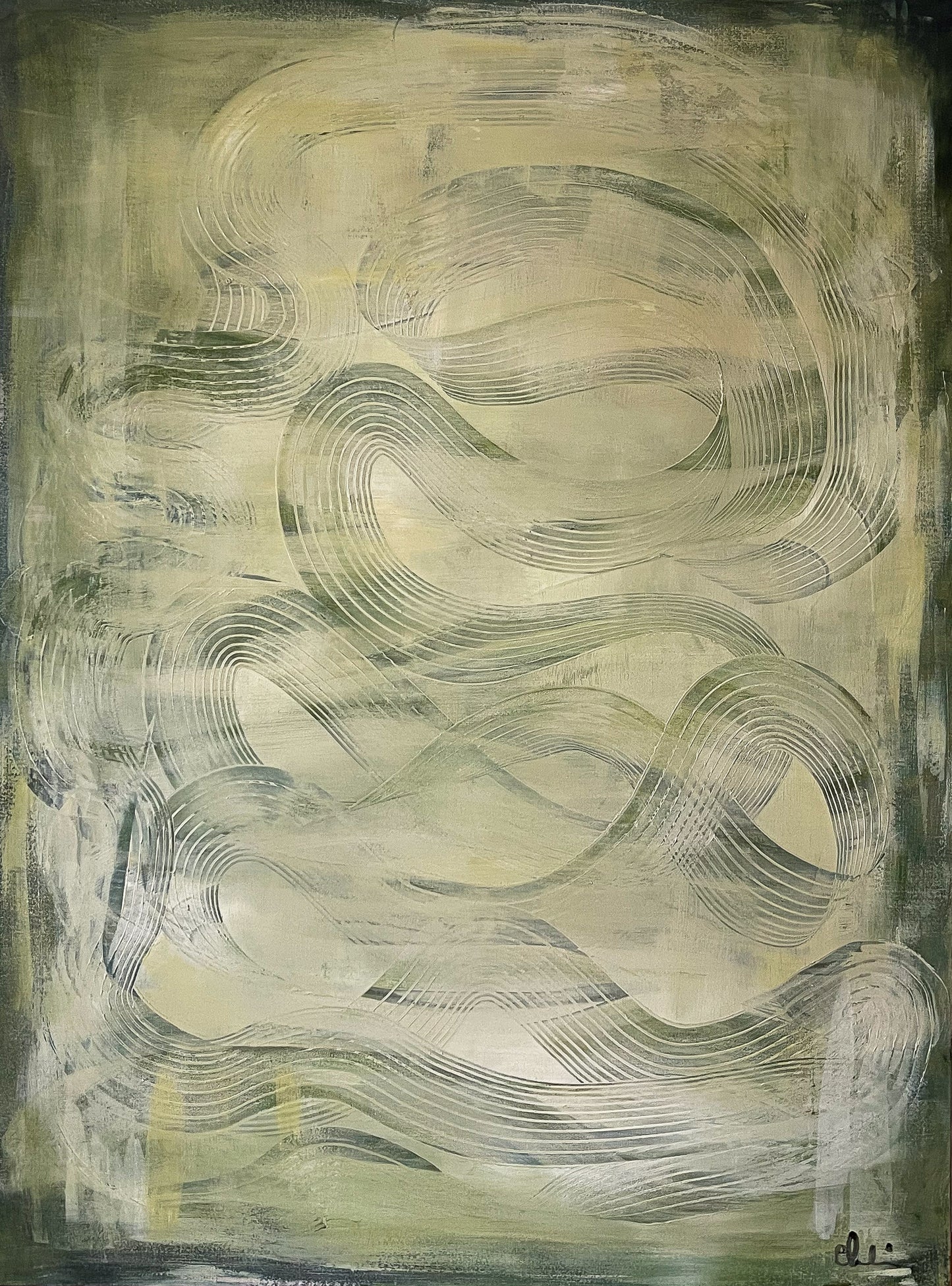 Verde Dos Original Painting