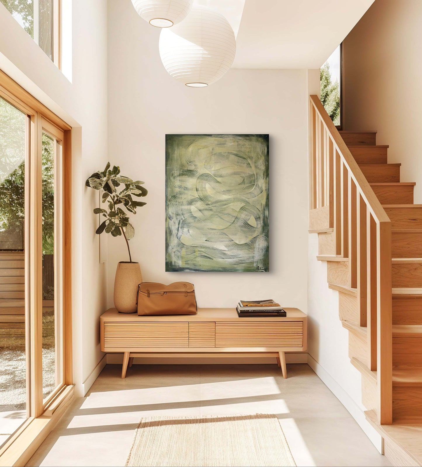 Verde Dos Original Painting