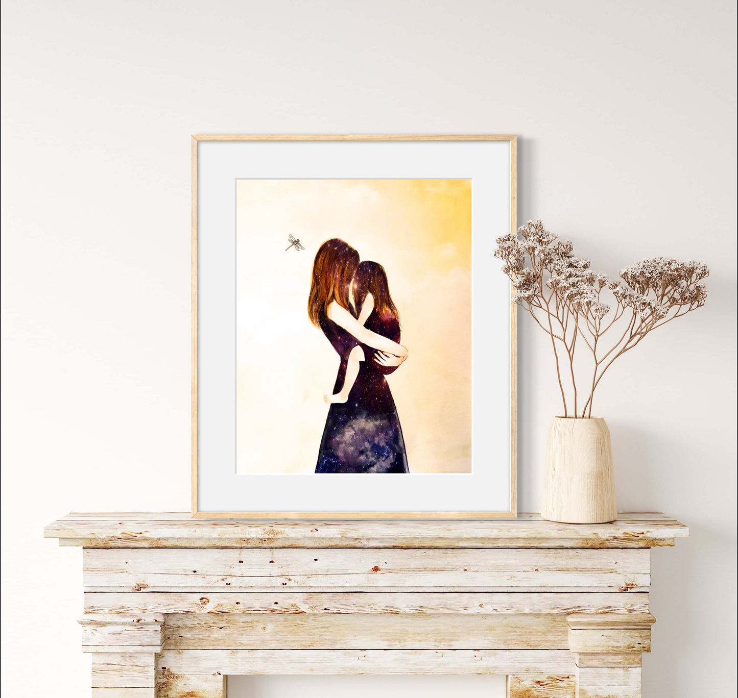 Our World Print with Custom Quote